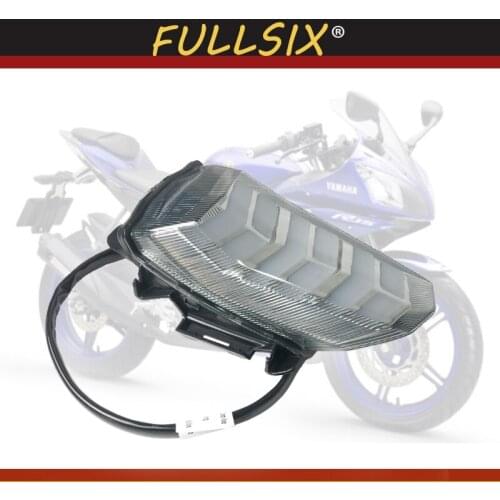 Motorcycle taillight Braking Light Decorative Rear Lamp For YZF-R15 V3 2018-2019 Stop Brake Rear Warning Signal Indicator Lamp