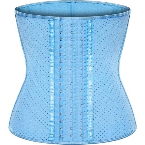 New Arrival High Elasticity Adjustable Hooks Women Shapewear Tummy Control Slimming Corset Latex Waist Trainer For Weight Loss