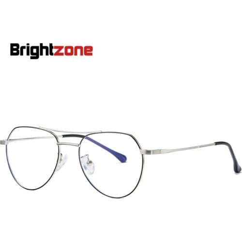 Blue Light Blocking Glasses Anti Eyestrain Computer Reading Gaming TV Glasses For Women Men Anti UV Anti Glare(0 Magnification)