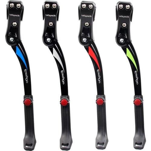 Aluminum Alloy 24-29" Bicycle Kickstand For MTB Road Bike Adjustable Length Quick Release Bike Support Leg Foot Rack Kickstand