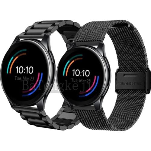 Stainless Steel Straps For Oneplus Watch Strap One plus Smartwatch Watchband Bracelet Replace Belt For Oneplus Wristband Correa
