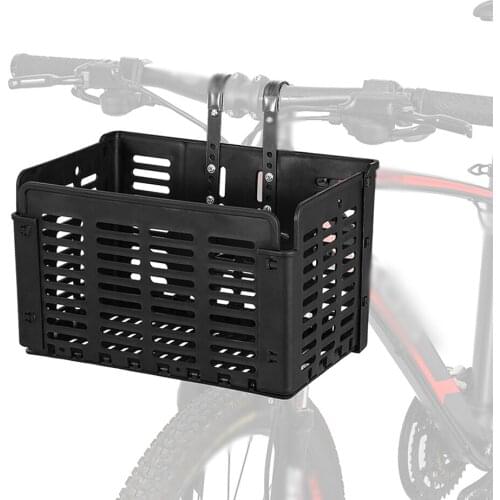 Bicycle Basket Foldable Basket Cycling Carryings Pouch Luggage Cycling Container Bike Carry Case Cycling Accessories