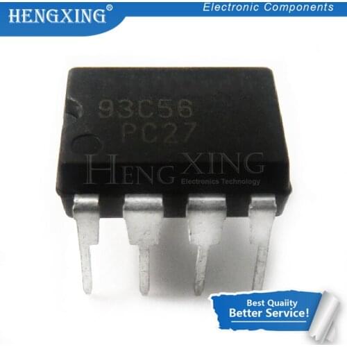 10pcs/lot AT93C56 93C56 DIP-8 In Stock
