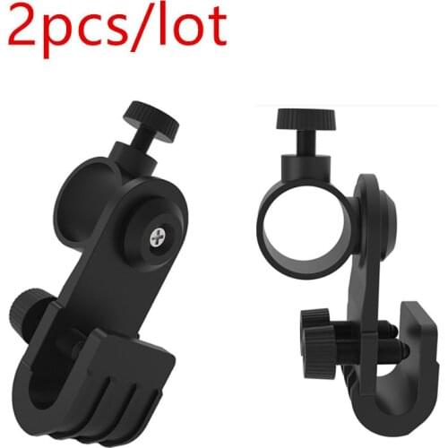 2pcs/lot Flashlight Torch Mount Holder Clamp Clip Adjustable Light Lamp Holder Clip Flashlight Mount Holders 180 Degree