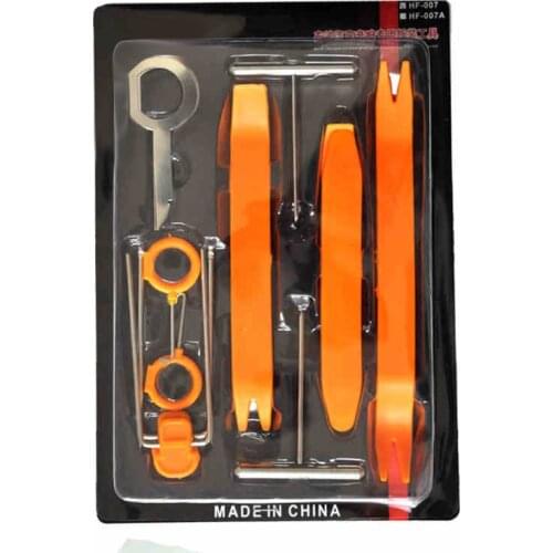 4/12pcs Car Radio Door Clip Panel Trim Dash Audio Removal Open Installer Pry Tool for Auto Vehicle for Audio Removal Pry