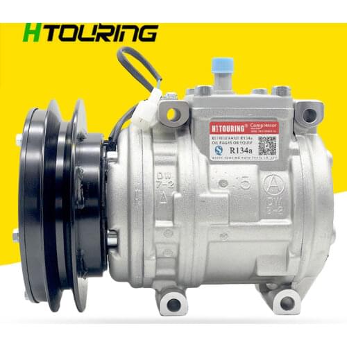 For Car Komatsu excavator PC200-6 200-6 John Deere Tractor AC Compressor Denso 10PA15C 447200-0240 447100-3460 20Y9793110 1PK