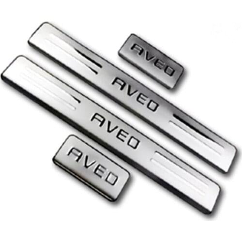 For Chevrolet Aveo Sonic 2010-2014 car accessories stainless steel exterior car scuff plate door sills Car styling