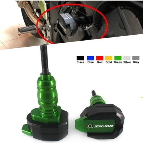 For KAWASAKI NINJA ZX-6R ZX6R ZX 6R 2013-2017 Motorcycle Falling Protection Frame Slider Fairing Guard Anti Crash Pad Protector