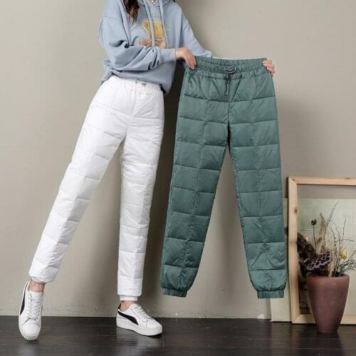Fdfklak Women's Plaid Trousers