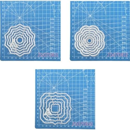 Julyarts Irregular Figure Combination New Cutting Dies For 2021 Craft Tencil Scrapbooking DIY Album Paper Card Embossing Decor