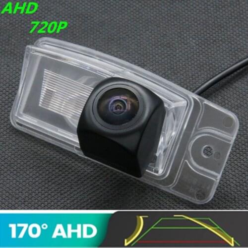 AHD 720P Trajectory Fisheye Car Rear View Camera For Nissan X-Trail t32 2013~2019 Murano Skyline Sentra Reverse Vehicle Camera
