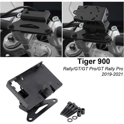 Motorcycle Navigation Bracket GPS Plate Bracket Phone Holder USB For Triumph Tiger 900 Rally/GT/GT Pro/GT Rally Pro 2019-2021