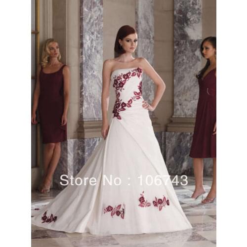 Adat 2021 Floor-length free Shipping New Style Hot Sale Sexy Bride Sweet Princess Embroidery Custom Size Bespoke Wedding Dresses