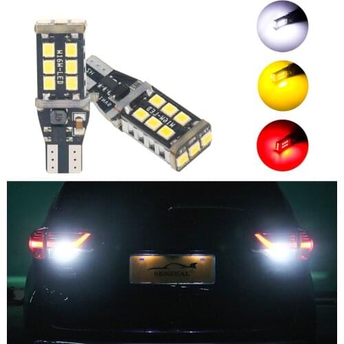 Senzeal LED Bulbs W16W (W2.1x9.5d)