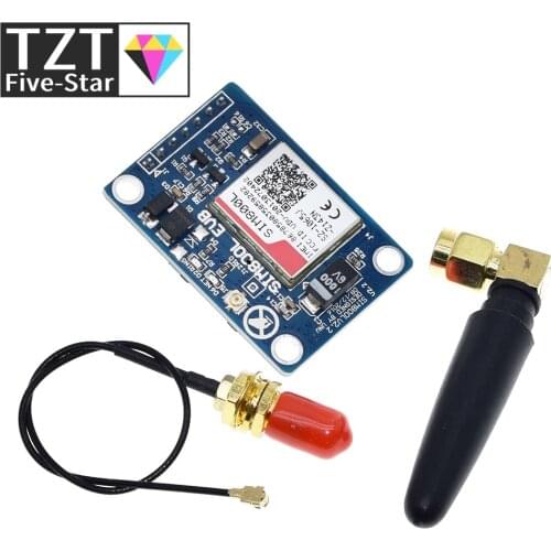 1set SIM800L V2.0 5V Wireless GSM GPRS MODULE Quad-Band W/ Antenna Cable Cap
