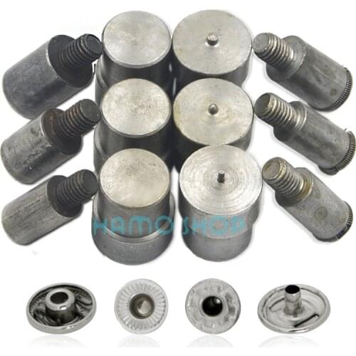 1set Snaps Mold Hand Pressure Snap Buttons Molds.Metal Snaps Installation Tools Metal Rivets.Press Machine Moulds