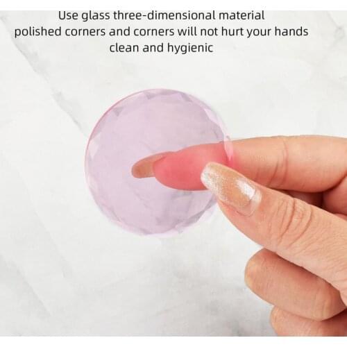 10Pcs Lashes Extension Patch False Lashes Pad Polised Corners Strong Adsorption PVC Glue Fake Eyelashes Spacer for Woman