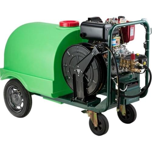 10hp gasoline 270bar car washing machine ultra-high pressure commercial washing machine water pump car washer mobile gun