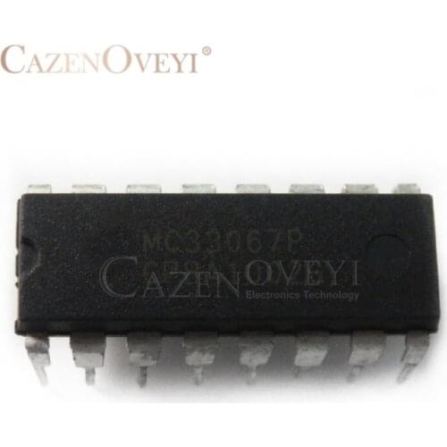 5pcs/lot MC33067P MC33067 DIP-16 In Stock