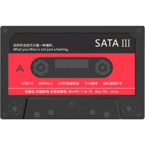 HDD Adapter External Box HDD External Hard Drive to USB Disk Solid State Hard Disk for Laptop Notebook USB 3.0 SATA