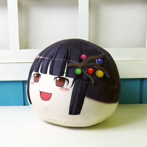 Anime TouHou Project Cosplay Plush Toys Houraisan Kaguya Figure Doll Stuffed Pillow 30cm Yukkuri Cartoons Cushion For Gift