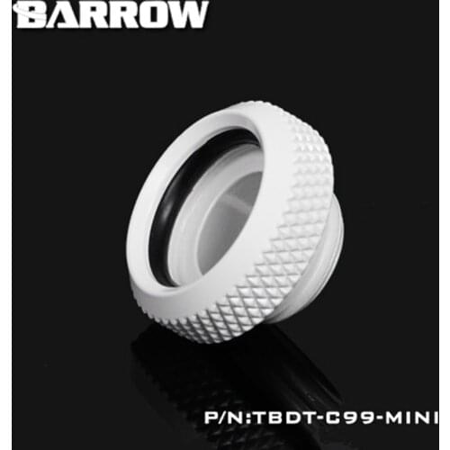 Barrow G 1/4" Mini Multi-Use OD 14mm ID 10mm Acrylic Hard Tube Adapter TBDT-C99-MINI