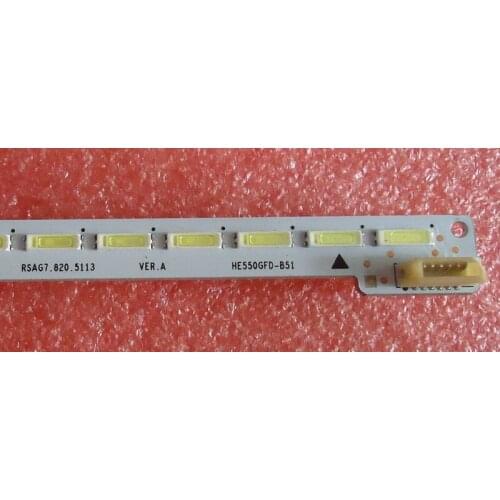 FOR Hisense HE550GFD-B51(1100)PW1 Article lamp RSAG7.820.5113 1119134-A 1piece=78LED 675MM