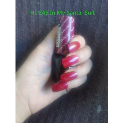 HLE45 In My Santa Suit 15ml UV LED Gel Polish Vernis Permanent Lasting Shine Opies Nail Art (Need Lamp Dry)