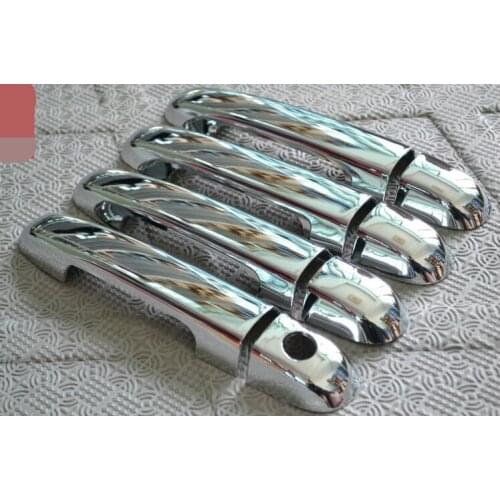 ABS Chrome Door handle Protective covering Cover Trim for 2010-2015 KIA SOUL (8pc) Car Styling