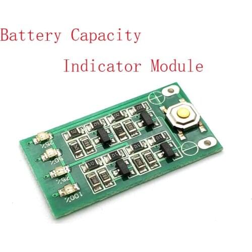 3S 11.1V 12V 12.6V Lithium Battery Capacity Indicator Module Lipo Li-ion Power Level Display Board 3 Series 9-26V