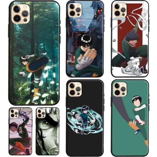 Rock Lee Anime Soft Cover For iPhone 11 12 Pro Max 12 Mini 6S 7 8 Plus X XR XS Max SE 2020 Phone Case