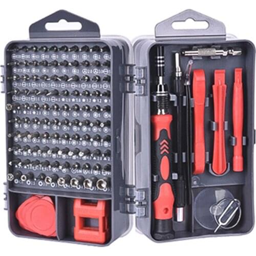 115 Screwdriver Set Of Screw Driver Bit Set Multi-Function Precision Mobile Phone Repair Device Hand Tools Torx Hex Professional