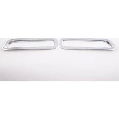 For Nissan Murano 2015 2016 2017 2018 ABS Chrome Rear Fog Light Lamp Cover Sticker Decoration Trim Exterior Accessories