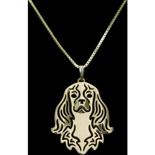 Newest Handmade Cavalier King Charles Pendant choker Necklace for women Dog charm Jewelry Pet Lovers Gift