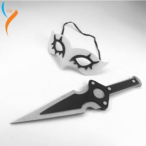 2019 New Fashion Persona 5 Joker Akira Kurusu Mask Cosplay Eva Mask Halloween Party Role Play Prop