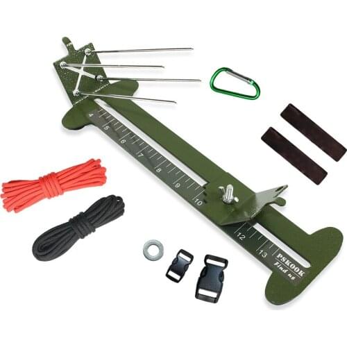 Monkey Fist Jig and Paracord Jig Bracelet Maker Paracord Tool Kit Adjustable Metal Weaving DIY Craft Maker 4" to 13" New