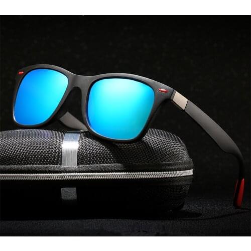 Classic Polarized Sunglasses Men Women Brand Design Driving Square Frame Sun Glasses Male Goggle UV400 Gafas De Sol