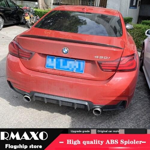 For BMW F33 Carbon Fiber Spoiler 2013-2016 BMW F32 F36 420i 428i 435i Carbon Fiber Material Style Spoiler