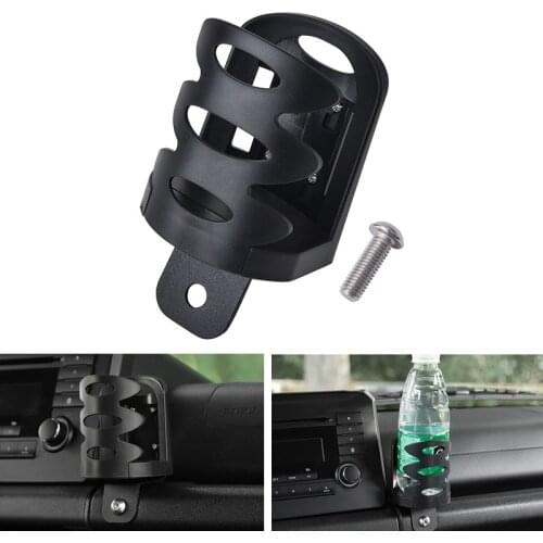 1 Pc Universal Car Bracket Holder Dashboard Water Cup Holder Car Drinks Cup Holders For Suzuki Jimny 2019 Black