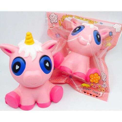 Squishies wholesale 10pcs squishy Jumbo cute animal squishy with packages slow rising kids squeeze gifts fun antistress straps