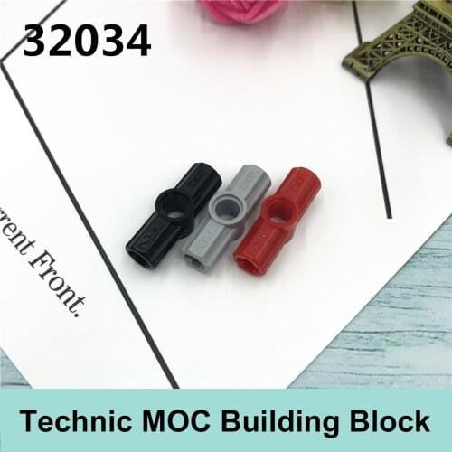 10PCS Technology Building Blocks Parts Compatible with Major Brand Moc Parts 32034 2 180 Cross Shaft Connector Gifts Toys