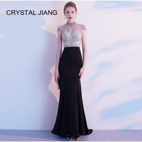 Вечерние платья CRYSTAL JIANG China At AliExpress