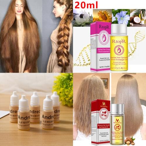 Fast Powerful Hair Growth Essence Hair Loss Products Essential Oil Liquid Treatment Preventing Hair Loss Hair Care Products 20ml
