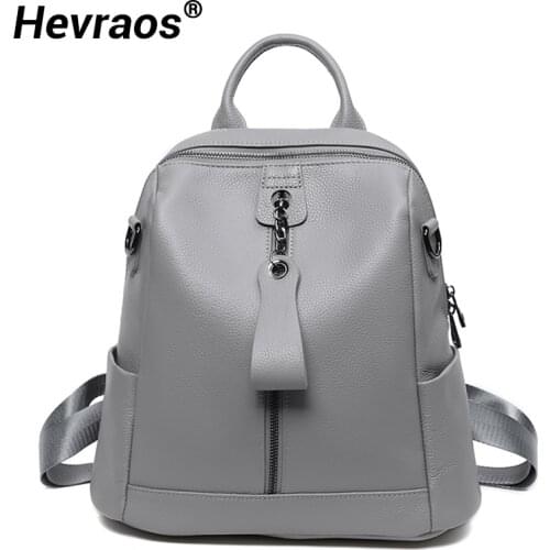 Женские черные рюкзаки HEVRAOS China At AliExpress