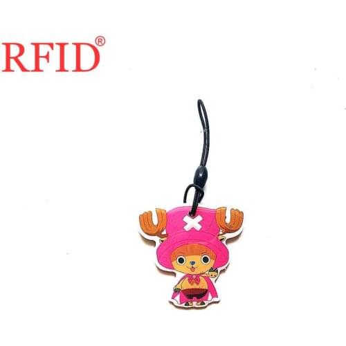 ID 125KHz T5577 Rewritable Writable Blank Cards Keyfobs RFID Waterproof Token Tag Smart Keychains Access Control Card 1pcs