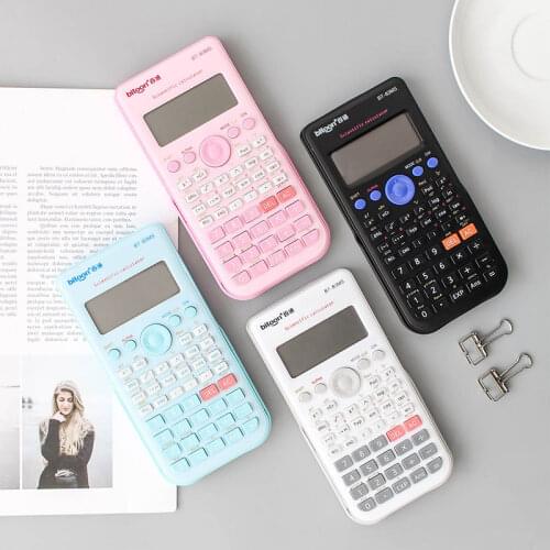 Classic Slide Calculator Student Exam Office Calculator Scientific Function Portable Multi-function Large-screen Calculator