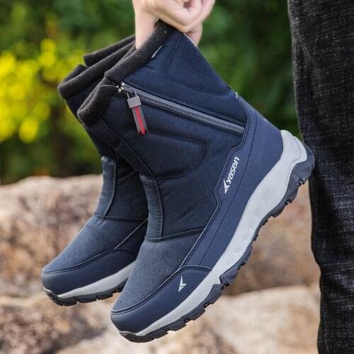 Shoes Winter Shoes Short Flat Antiskid Outdoor Boots Botas Chaussure Homme