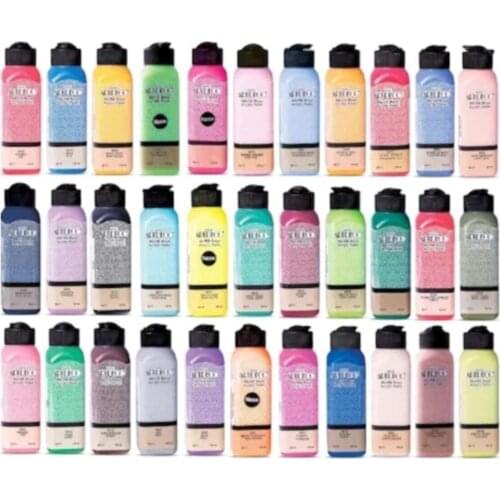 Acrylic Paint Set 33 Color X 140 ml. Mega Set