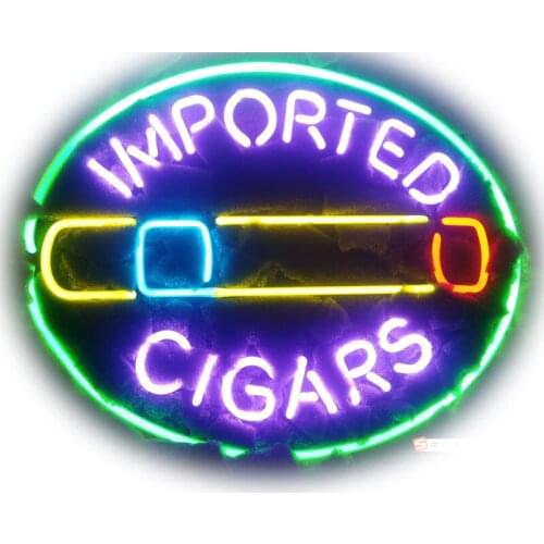 Neon Signs for Cuban Cigars Home Neon Light Sign Hotel Handcrafted arcade Neon Bulb Decorate Business Board Room dropship