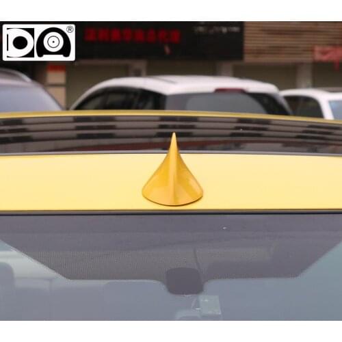 Front shark fin antenna special car radio aerials auto antenna signal PET-S cable Piano paint ABS plastic for Chevrolet Matiz